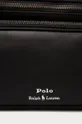 Kožená ľadvinka Polo Ralph Lauren čierna