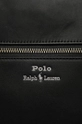 Polo Ralph Lauren bőr táska fekete