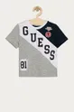 szary Guess - T-shirt dziecięcy 98-122 cm Chłopięcy