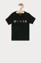 czarny Guess - T-shirt dziecięcy 92-122 cm Chłopięcy