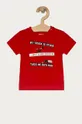 červená OVS - Detské tričko 74-98 cm Chlapčenský
