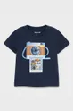 granatowy Mayoral - T-shirt dziecięcy Chłopięcy