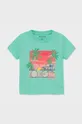 turkusowy Mayoral - T-shirt dziecięcy Chłopięcy