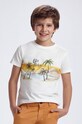 Mayoral - Tricou copii print alb 6077.7B.JUNIOR