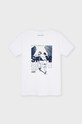 Mayoral - Tricou copii alb 6087.7E.JUNIOR