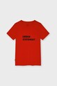 Mayoral - T-shirt dziecięcy czerwony 6095.7G.JUNIOR