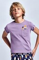 Mayoral - Tricou copii violet 6095.7G.JUNIOR