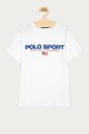 Polo Ralph Lauren Tricou copii print alb 323837629002