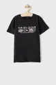 czarny Quiksilver T-shirt dziecięcy Chłopięcy