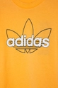 adidas Originals - T-shirt dziecięcy 104-128 cm GN2288 pomarańczowy