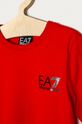 EA7 Emporio Armani - Detské tričko 104-164 cm červená