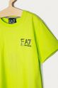EA7 Emporio Armani - Detské tričko 104-164 cm žlto-zelená