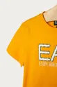 EA7 Emporio Armani - T-shirt dziecięcy 104-152 cm 3KBT53.BJ02Z żółty