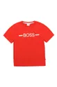 червоний Boss - Дитяча футболка Для хлопчиків