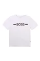 biały Boss - T-shirt dziecięcy J25G97.114.150 Chłopięcy