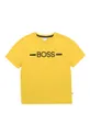 жовтий Boss - Дитяча футболка Для хлопчиків