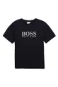 granatowy Boss - T-shirt dziecięcy J25G96.162.174 Chłopięcy