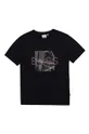granatowy Boss - T-shirt dziecięcy J25L02.114.150 Chłopięcy