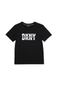 czarny Dkny - T-shirt dziecięcy 114-150 cm D25D26.114.150 Chłopięcy