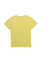 Dkny T-shirt dziecięcy D25D27.114.150 żółty