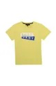 żółty Dkny T-shirt dziecięcy D25D27.162.174 Chłopięcy
