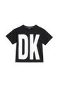 negru Dkny - Tricou copii 162-174 cm De băieți