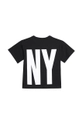 Dkny - T-shirt dziecięcy 162-174 cm D25D29.162.174 czarny