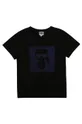 czarny Karl Lagerfeld - T-shirt dziecięcy Z25277.162.174 Chłopięcy