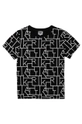 czarny Karl Lagerfeld - T-shirt dziecięcy Z25279.162.174 Chłopięcy