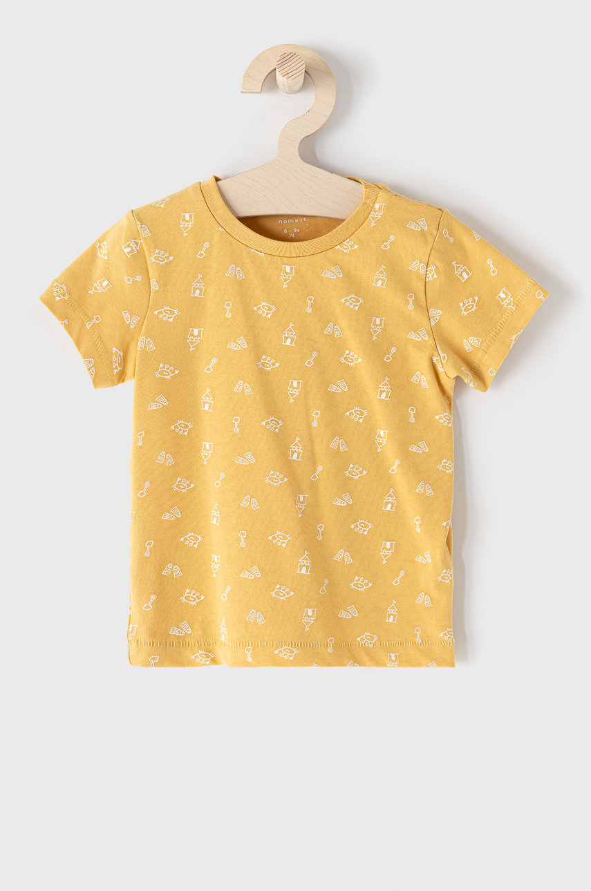 Name it Tricou copii (3-pack)  5% Elastan, 95% Bumbac organic