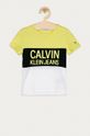 jasně žlutá Calvin Klein Jeans - Dětské tričko 104-176 cm Chlapecký