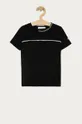 czarny Calvin Klein Jeans - T-shirt dziecięcy 104-176 cm IB0IB00695.4891 Chłopięcy