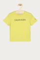 zielony Calvin Klein Jeans - T-shirt dziecięcy 104-176 cm IB0IB00347.4891 Chłopięcy