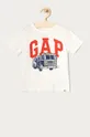 biały GAP - T-shirt dziecięcy 74-110 cm Chłopięcy