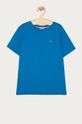 niebieski Lacoste T-shirt dziecięcy TJ1442 Chłopięcy