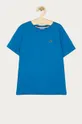 μπλε Παιδικό βαμβακερό μπλουζάκι Lacoste Για αγόρια