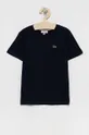 σκούρο μπλε Παιδικό βαμβακερό μπλουζάκι Lacoste Για αγόρια