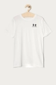 biały Under Armour T-shirt dziecięcy 1363294 Chłopięcy