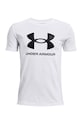 Under Armour t-shirt dziecięcy 122-170 cm nadruk biały 1363282