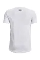 Under Armour t-shirt in cotone per bambini bianco