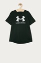 Under Armour t-shirt dziecięcy 122-170 cm nadruk czarny 1363282