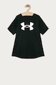 Under Armour - Tričko 1363283 okrúhly čierna 1363283