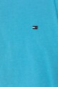 Tommy Hilfiger T-shirt dziecięcy KB0KB06130.4891 turkusowy SS21