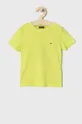 zielony Tommy Hilfiger T-shirt dziecięcy Chłopięcy