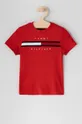 czerwony Tommy Hilfiger - T-shirt dziecięcy 104-176 cm Chłopięcy