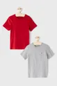 czerwony Tommy Hilfiger T-shirt dziecięcy 8-164 cm 8-164 cm Chłopięcy