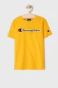 żółty Champion T-shirt dziecięcy 305254 Chłopięcy