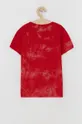 Champion T-shirt bawełniany dziecięcy 305689 czerwony