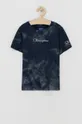 granatowy Champion T-shirt bawełniany dziecięcy 305689 Chłopięcy