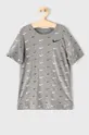 sivá Nike Kids - Detské tričko 128-170 cm Chlapčenský
